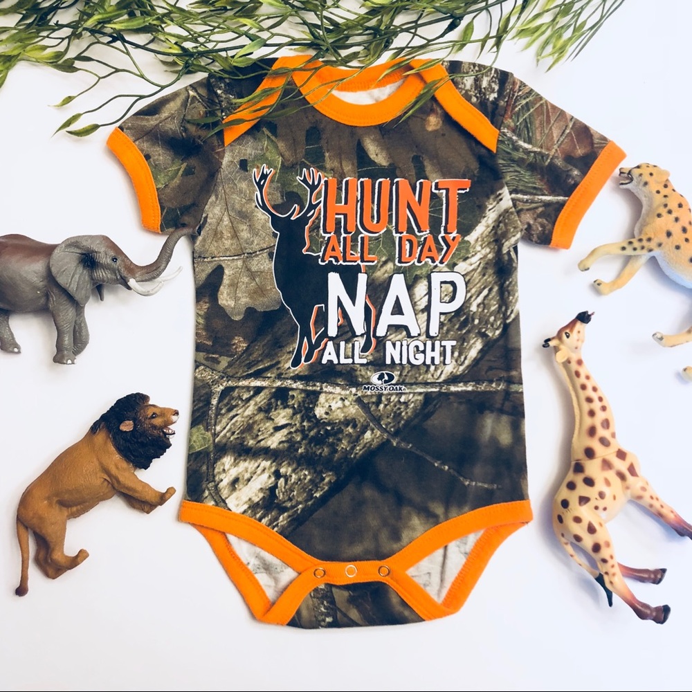 3-6 months | Mossy Oak onesie